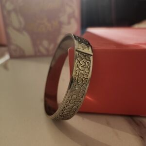 Coach Silver Bangle